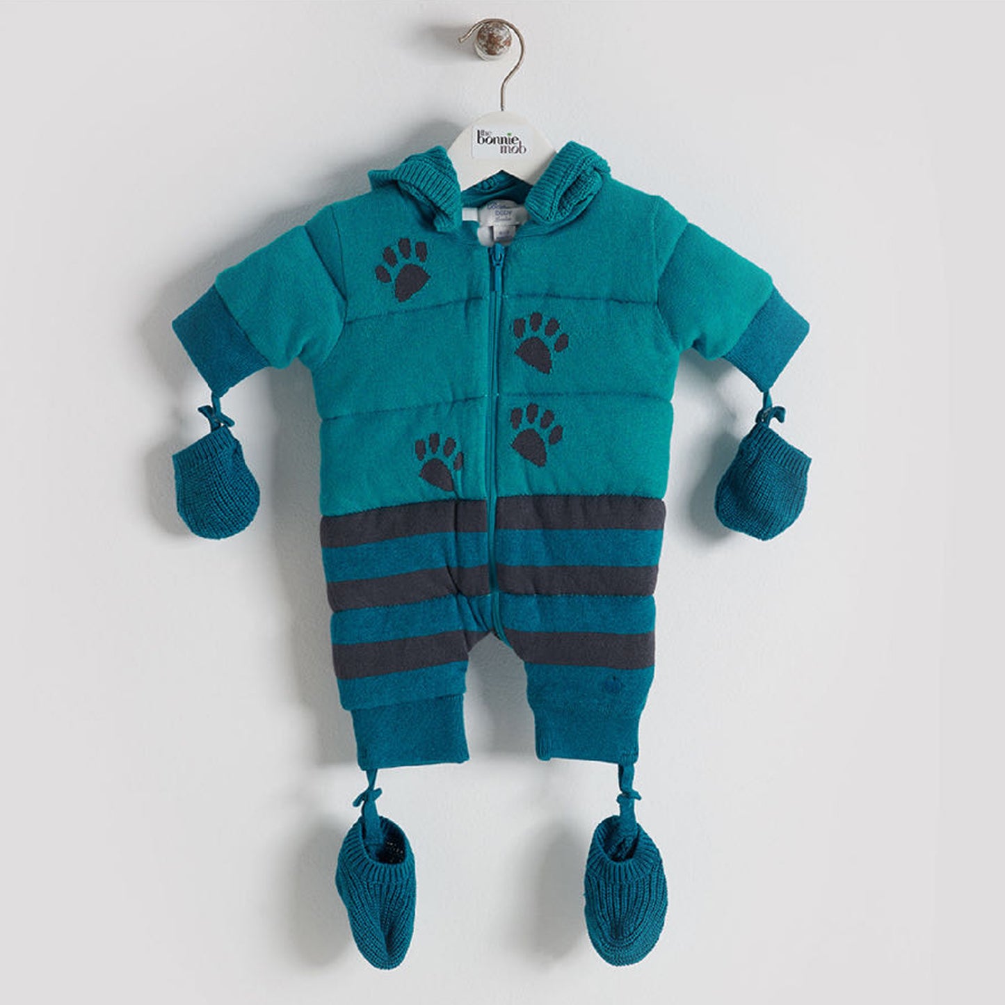 SNOWSUIT - BABY - 3 COLOR (TEAL/PINK/MUSTARD) - BBA15 010