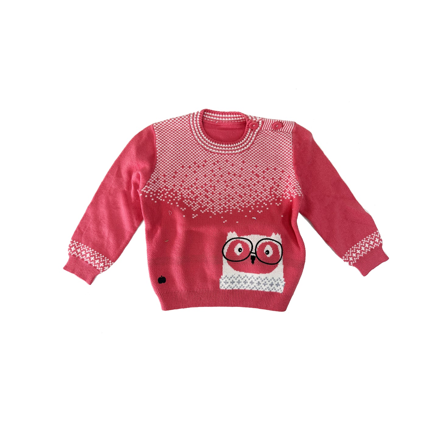 SWEATER - BABY - 2 COLOR (TEAL/PINK) - BBA15 088