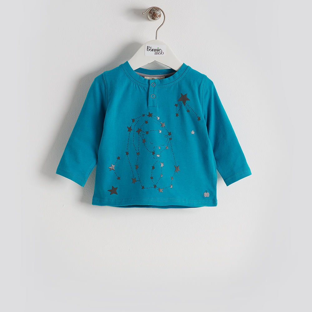 T-SHIRT - BABY - 3 COLOR (TEAL/PINK/GREY) - BBA16140