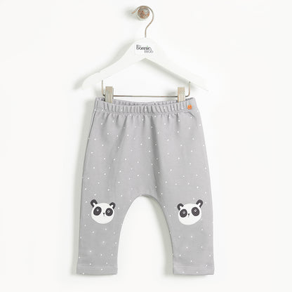 TROUSERS - BABY - 2 COLOR (GREY/PNIK) - DIXIE