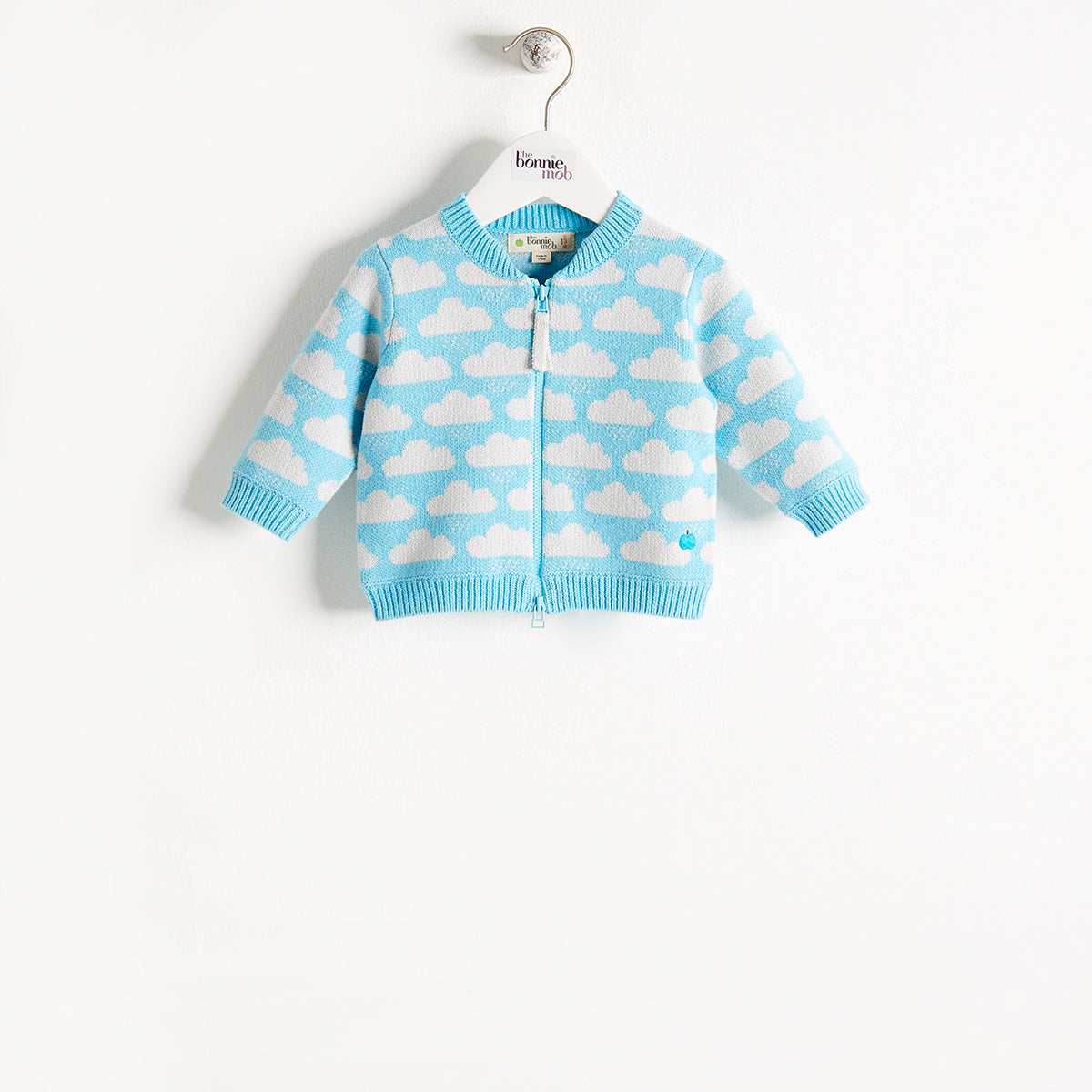 CARDIGAN - BABY - 2 COLOR (PALE PINK/PALE BLUE) - DALLY