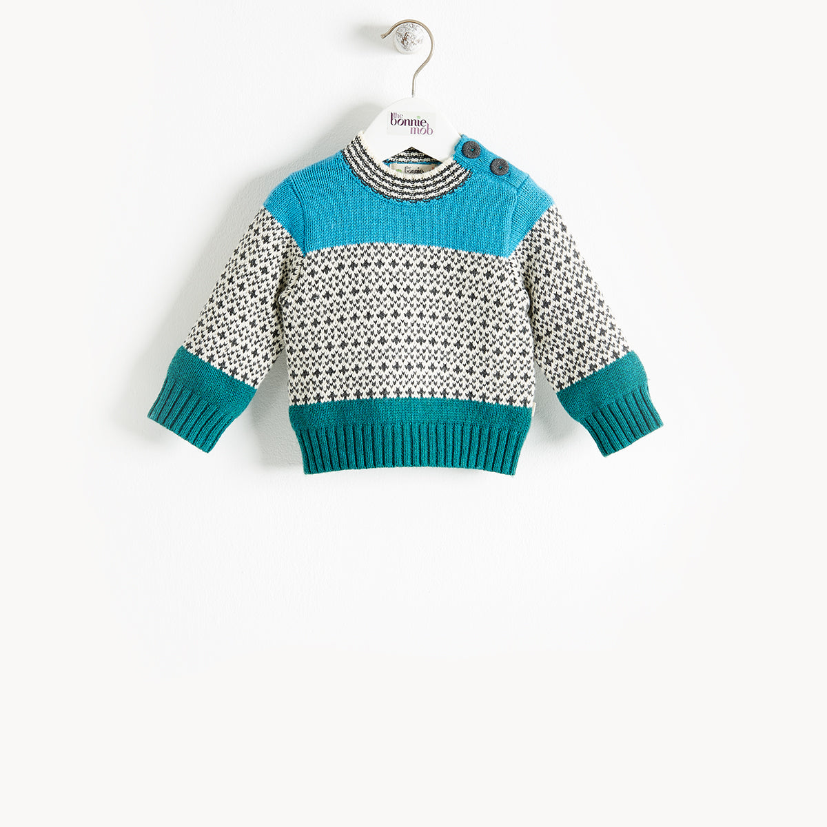 SWEATER - BABY - 3 COLOR (YELLOWS/GREENS/PINKS) - LAURIE