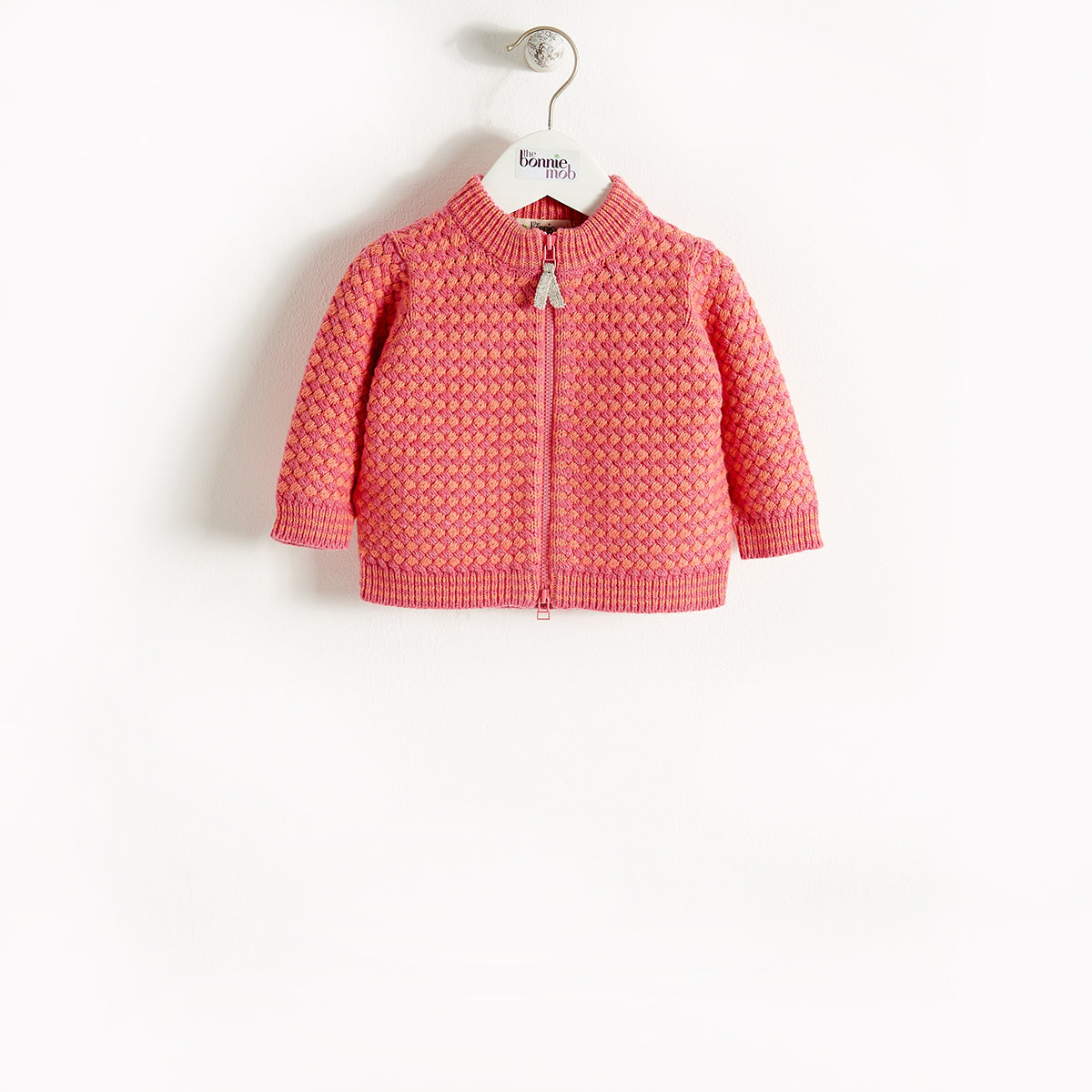 CARDIGAN - BABY - 3 COLOR (MONOCHROME/PINK/BLUE) - MAPLE