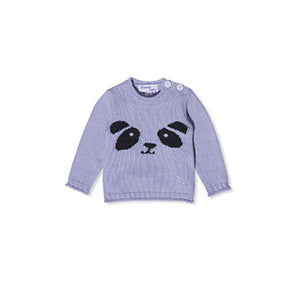 SWEATER - BABY - 3 COLOR (PINK/CHALK BLUE/GREY) - POE