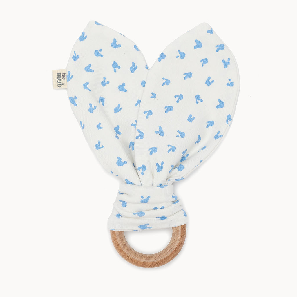 TEETHER RING - BABY - BLUE - STEVIE