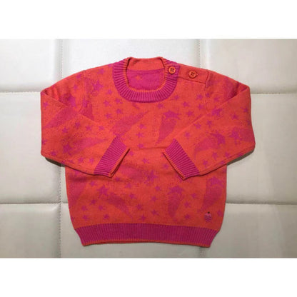 SWEATER - BABY - 2 COLOR (BLUE/PINK) - BBA16130