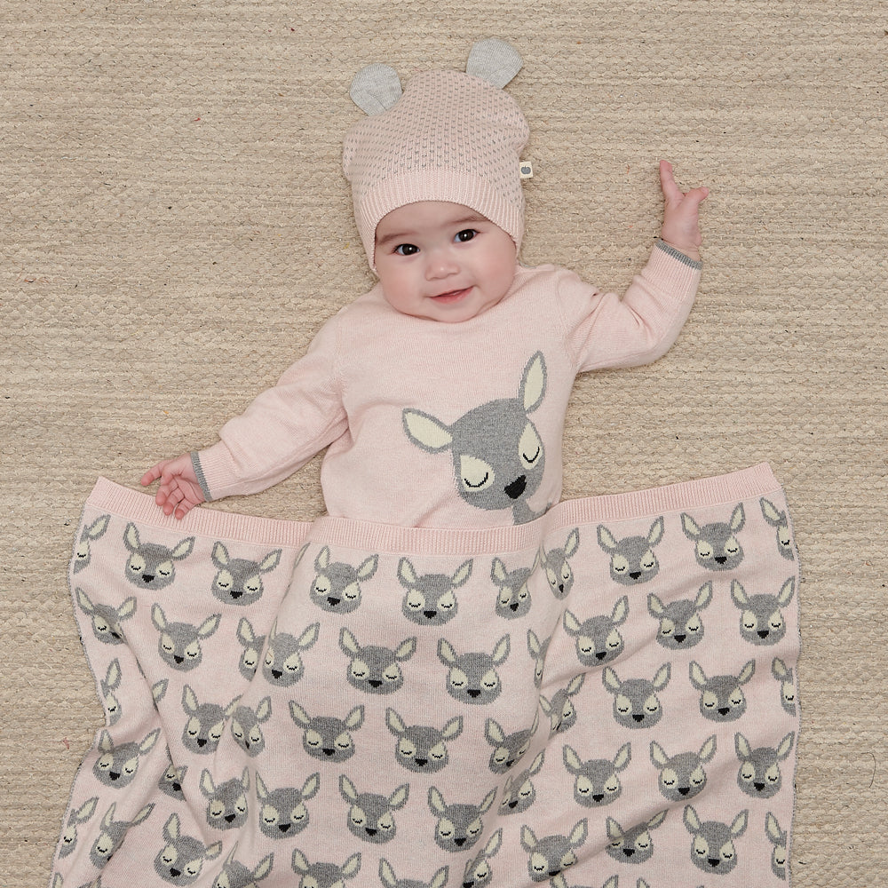 BIRCH - Baby - Blanket - Bambi Print