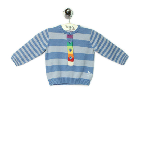 SWEATER - BABY - BLUE - BB086A