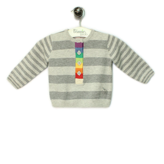 SWEATER - BABY - GREY - BB086A