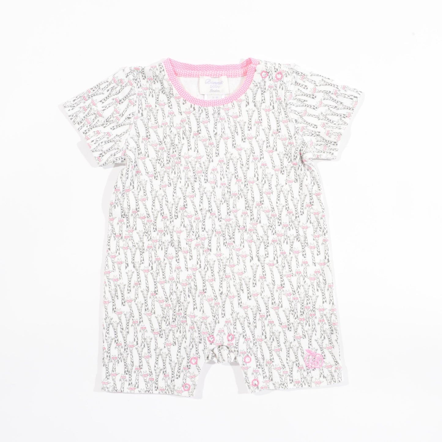 BBA-116 - Baby - Playsuit - PINK