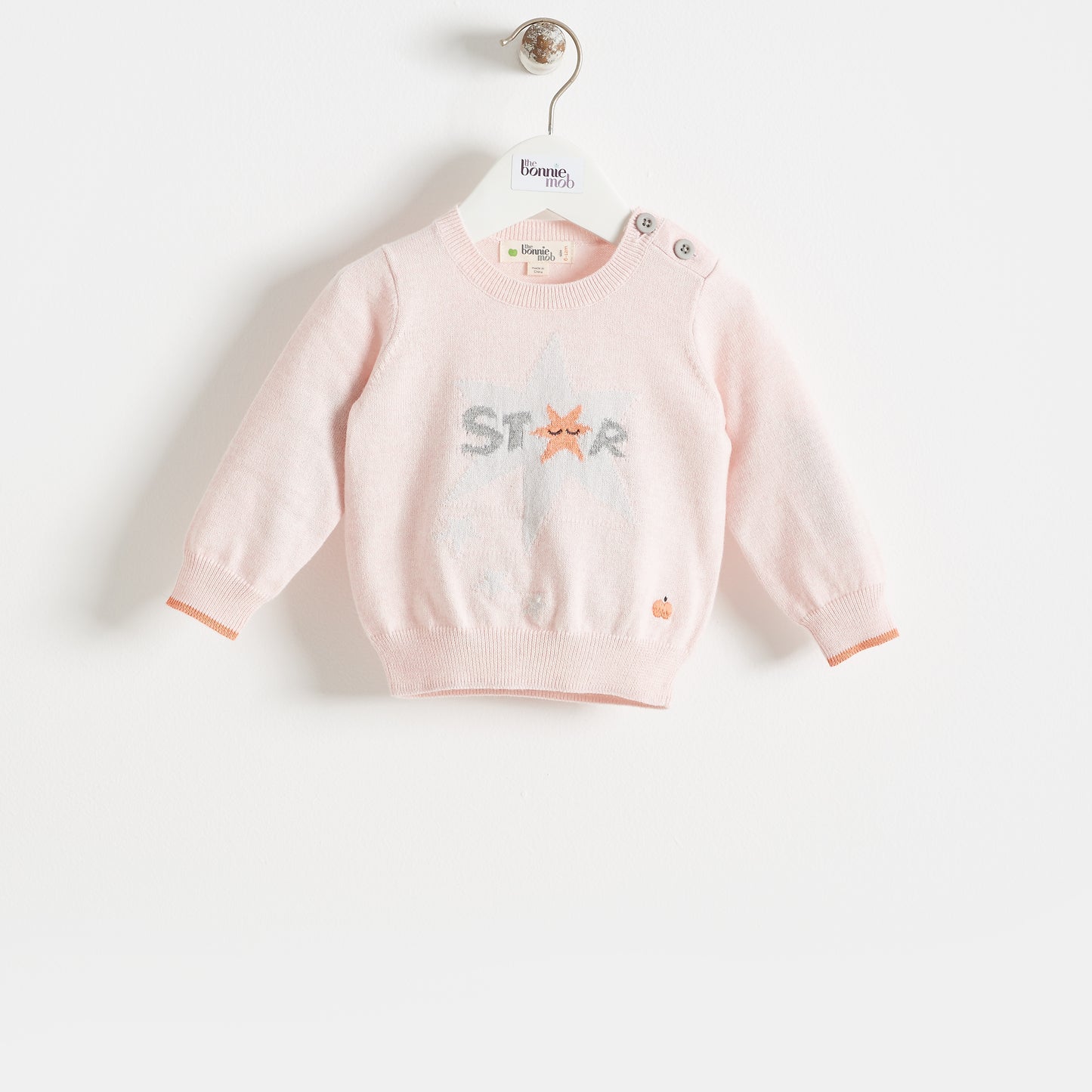SWEATER - BABY - PALE PINK - COMET