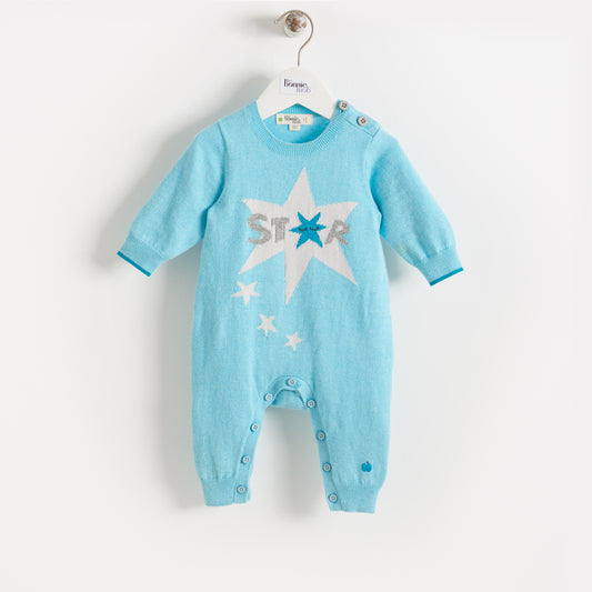 PLAYSUIT - BABY - PALE BLUE - COSMO