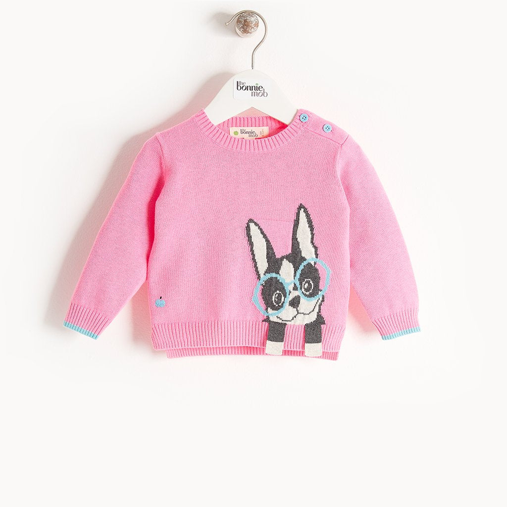 DANE - Baby - Sweater - Pink