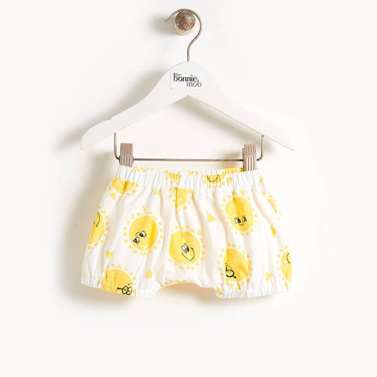 DEGAS - Printed Baby Bloomer Shorts - Sunshine Print