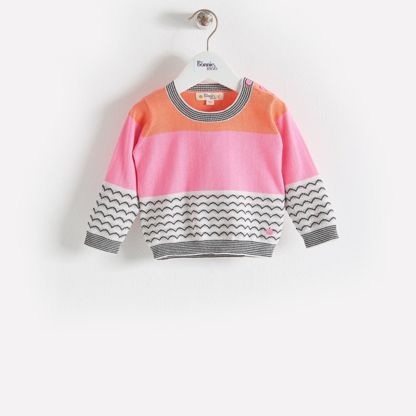 GRIBBLES - Baby - Sweater - PINK