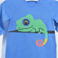 L-KIRSTI-Rainbow Chameleon Playsuit-Baby Boy-Sea