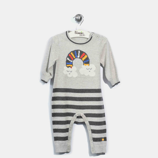 PLAYSUIT - BABY - GREY - L-PIPER