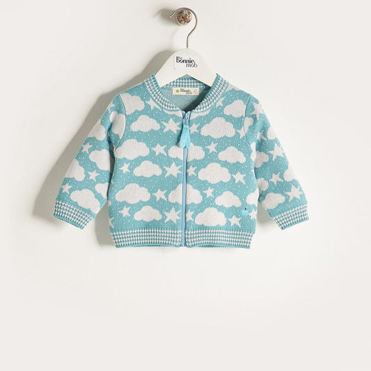 CARDIGAN - BABY - PALE BLUE - LOON