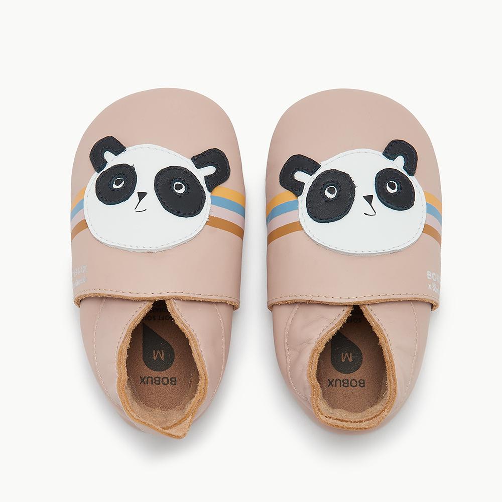 SHOES - BABY - PINK BEIGE - PEACE PANDA