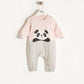 PLAYSUIT - BABY - PALE PINKS - PANDY
