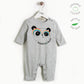PLAYSUIT - BABY - GREY PLACED - PEACEFUL