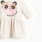 DRESS - BABY - SAND PLACED - PRUDENCE