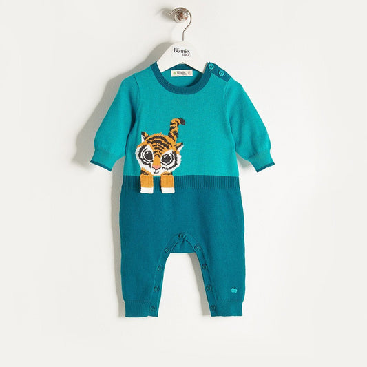 PLAYSUIT - BABY - TEAL - ROBIN