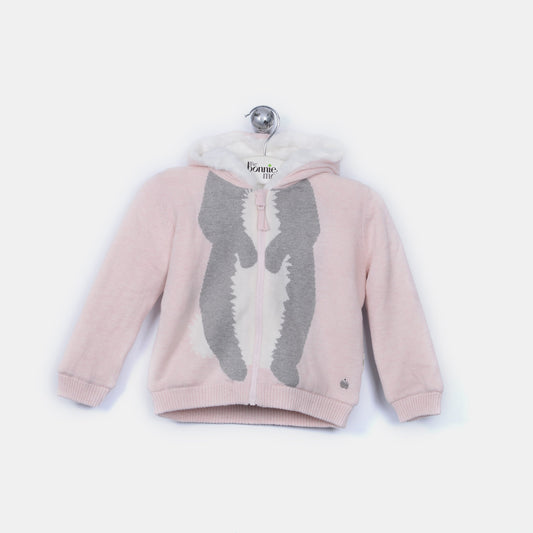 CARDIGAN - BABY - 2 COLOR (SURF/PINK CALICO) - L-DOMINO