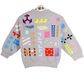 17-S EVERYTHING ALL OVER - Sweater - GREY