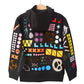 17-S EVERYTHING ALL OVER - Jacket - BLACK